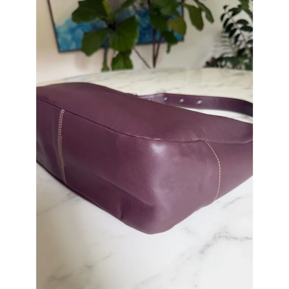 Coach 1941 Bedford Hobo Oxblood Burgundy Glovetanned Leather 31674 Shoulder Bag